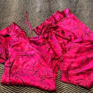 Victoria secret sexy silk pjs